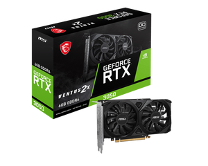 כרטיס מסך MSI GeForce RTX 3050 VENTUS 2X E 6G OC
