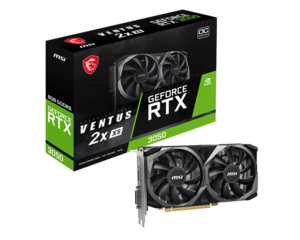 כרטיס מסך MSI GeForce RTX 3050 VENTUS 2X XS 8G OC