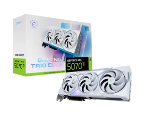 כרטיס מסך RTX 5070 Ti 16G GAMING TRIO OC WHITE