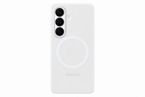 כיסוי סיליקון מגנטי לבן ל־Samsung Galaxy S26+ S947