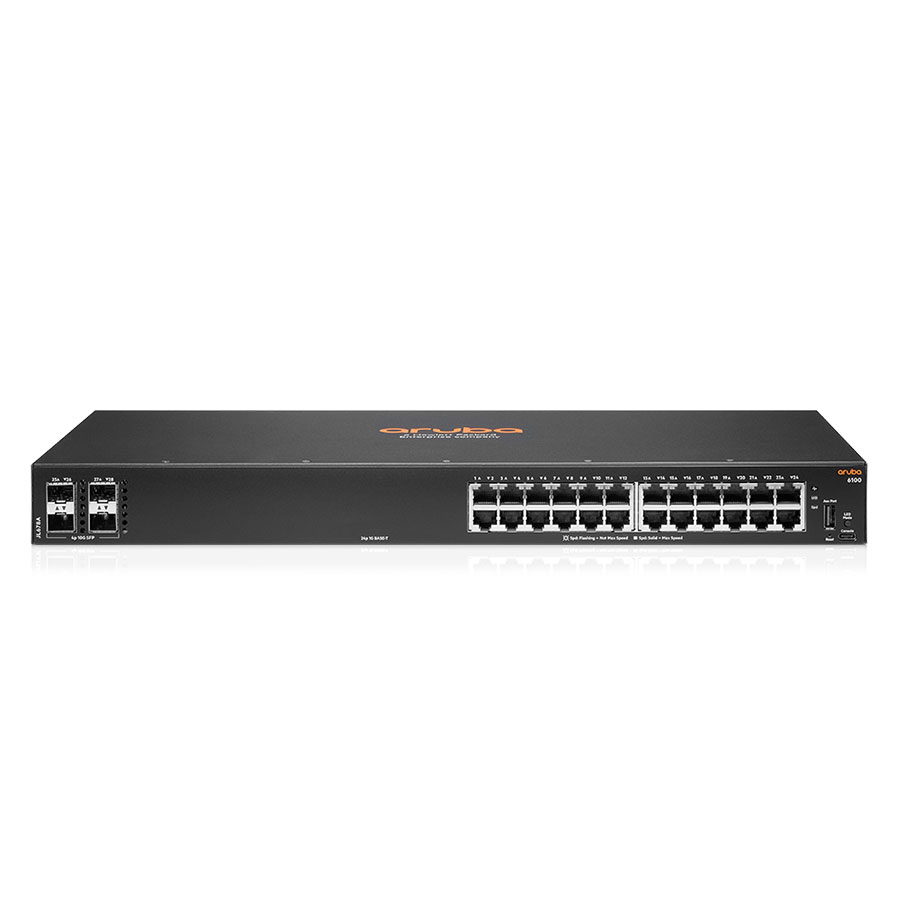 Aruba 6100 24G 4SFP+ Switch ARUBA