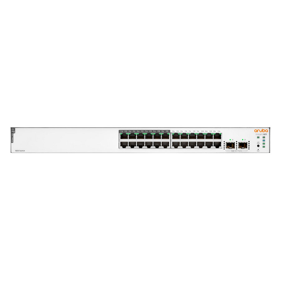 Aruba Instant On 1830 24G 12p CL4 PoE 2SFP 195W Switch ARUBA