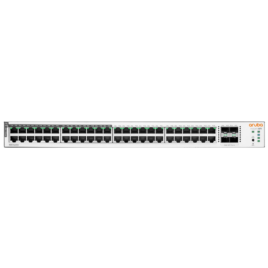 Aruba Instant On 1830 48G 24p CL4 PoE 4SFP 370W Switch ARUBA