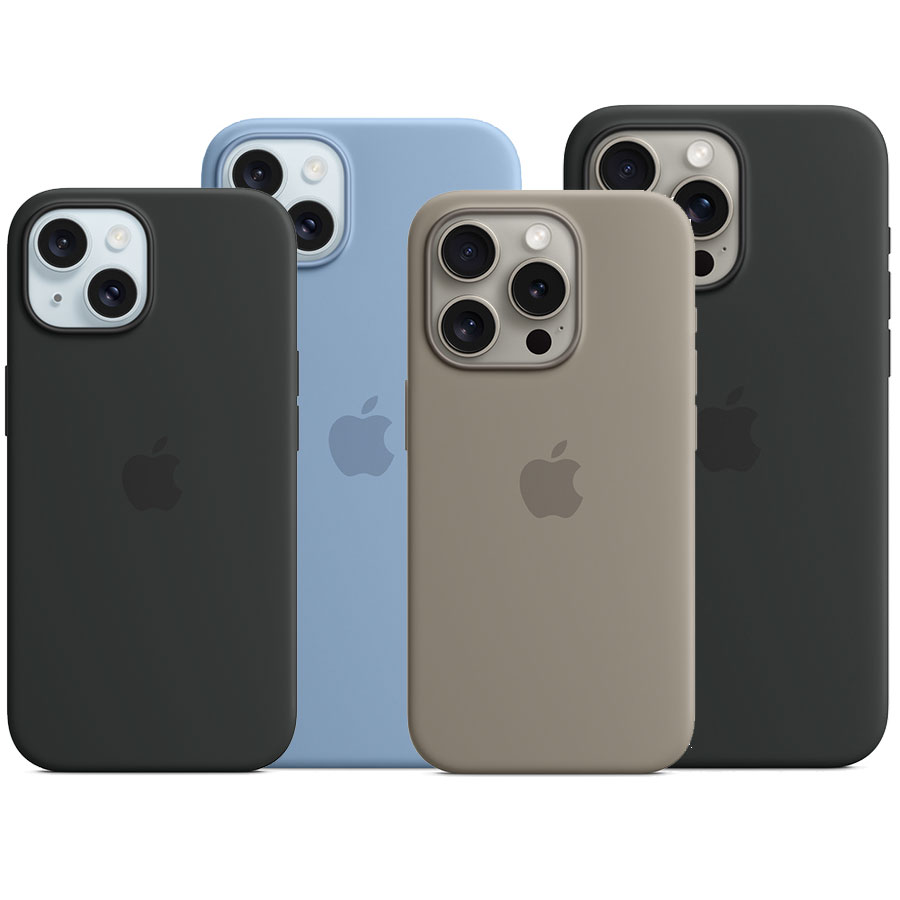 iPhone 15 Series Silicone Cases with MagSafe IPHONE