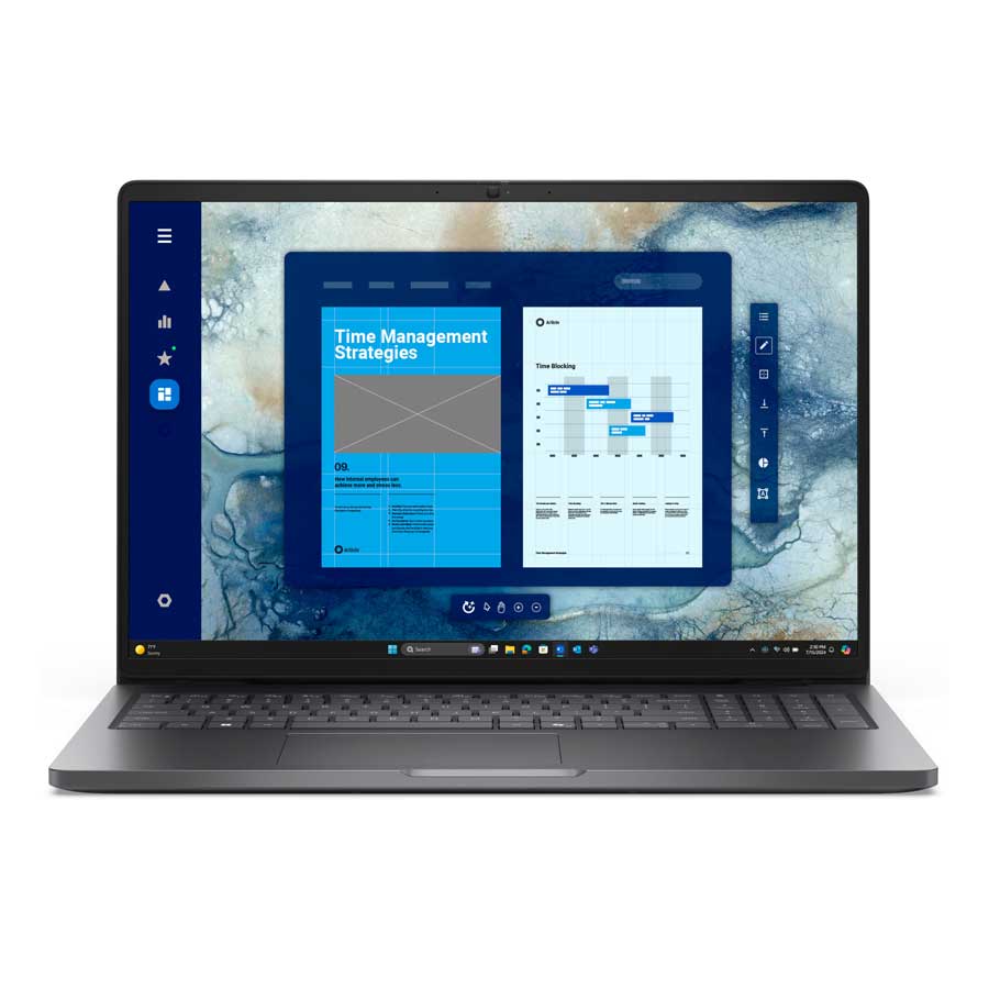 Dell Pro 16 PC16250 16.0 FHD /ULTRA 7 255U/32GB/1TRSSD/INTEL HD/FP/LKB/3C/WIN11PRO/3YOS DELL