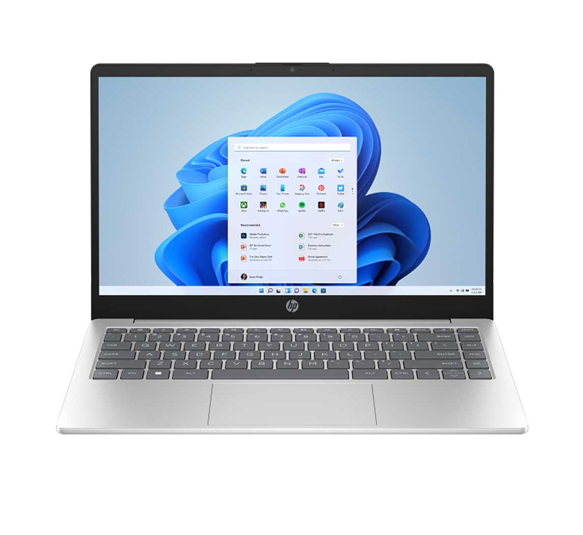 HP Laptop 14-ep1018nj 14" Core 7-150U/16GB/512GB/W11H6/Silver/3YOS HP