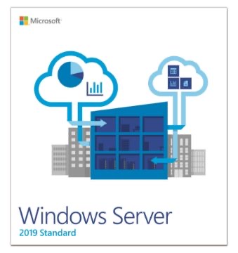 Windows Svr Std 2019 64Bit English 1pk DSP OEI DVD 16 Core