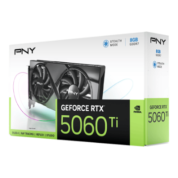 PNY GeForce RTX™ 5060Ti 8GB Dual Fan